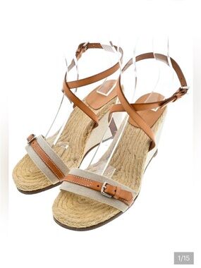 Hermes Wedge Sandal